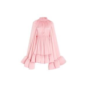 ALEXIS Lynda Ruffled Mini Dress - XS - French Rose
